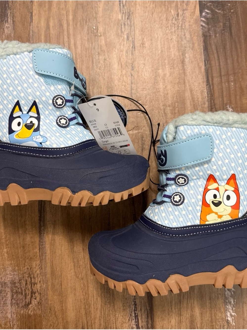 Kids Bluey Snow Boots
